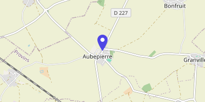 Carte OpenStreetMap — 15 rue de Paradis, Aubepierre-Ozouer-le-Repos