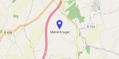Carte OpenStreetMap — Le Bourg, Ménil-Froger