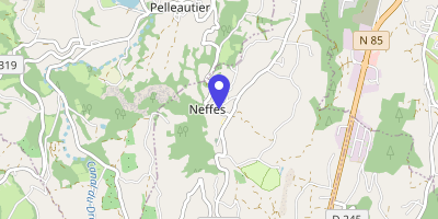 Carte OpenStreetMap — 2 chemin de l'Eglise, Neffes
