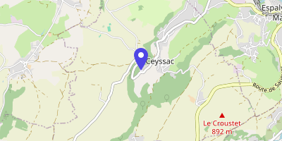 Carte OpenStreetMap — Le Bourg, Ceyssac