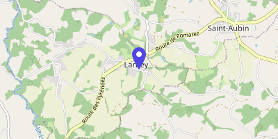 Carte OpenStreetMap — 18 place de l'Église, Larbey