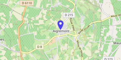 Carte OpenStreetMap — 3 rue de l'École, Aigremont
