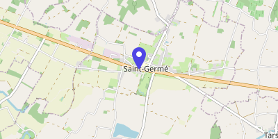 Carte OpenStreetMap — 1 route de Bordeaux, Saint-Germé