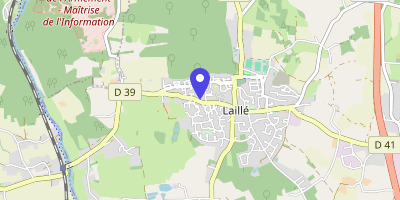 Carte OpenStreetMap — Rue de la Halte, Laillé
