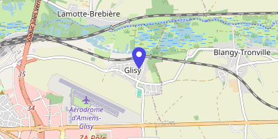 Carte OpenStreetMap — 8 rue Neuve, Glisy