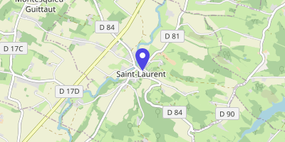 Carte OpenStreetMap — 32 rue de la Save, Saint-Laurent-sur-Save