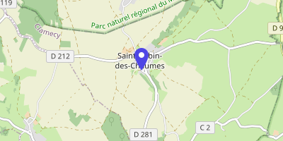 Carte OpenStreetMap — 1 rue Poitrat, Saint-Aubin-des-Chaumes