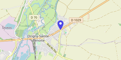 Carte OpenStreetMap — 44 rue Jean-Mermoz, Mont-d'Origny