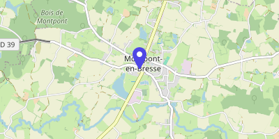 Carte OpenStreetMap — 8 place du 19-Mars-1962, Montpont-en-Bresse