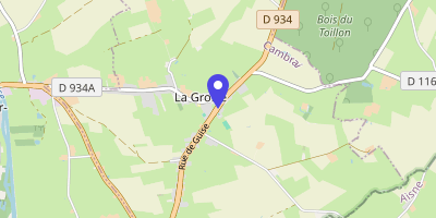Carte OpenStreetMap — 15 rue de Guise, La Groise