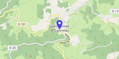 Carte OpenStreetMap — 30 route de Fraisse, Saint-Bonnet-le-Courreau
