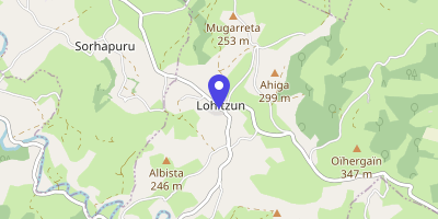 Carte OpenStreetMap — Le Bourg, Lohitzun-Oyhercq