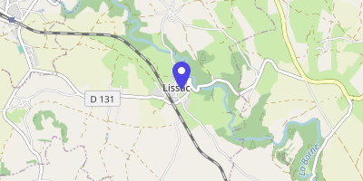 Carte OpenStreetMap — 4 rue Centrale, Lissac