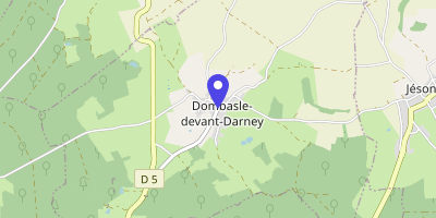 Carte OpenStreetMap — 3 rue des Grands-Jardins, Dombasle-devant-Darney