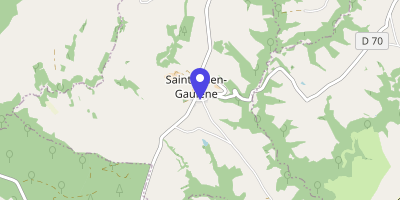 Carte OpenStreetMap — 73 chemin de Saint-Julien-de-Pradoux, Saint-Julien-Gaulène