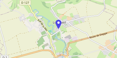 Carte OpenStreetMap — 245 rue de l'Église, Longueil
