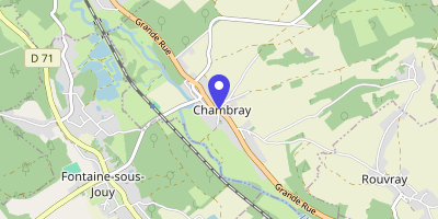 Carte OpenStreetMap — 1 rue de la Mairie, Chambray