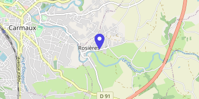 Carte OpenStreetMap — 20 rue de la Mairie, Rosières
