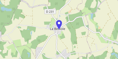 Carte OpenStreetMap — 1 place Oscar-Fourcroy, La Belliole