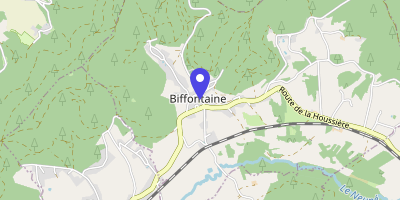 Carte OpenStreetMap — 95 rue de la Mairie, Biffontaine
