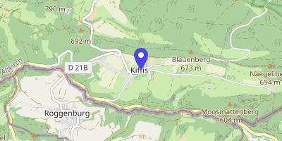 Carte OpenStreetMap — 3 rue de l'École, Kiffis