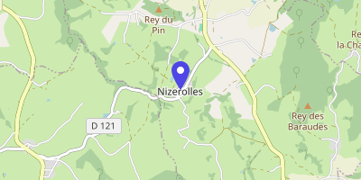 Carte OpenStreetMap — 11 rue de la Mairie, Nizerolles