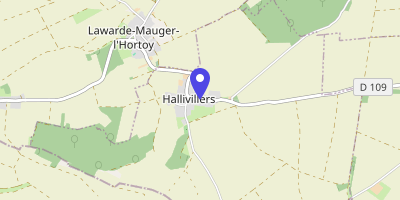 Carte OpenStreetMap — 4 rue de l'Église, Hallivillers