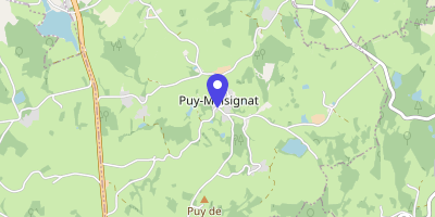 Carte OpenStreetMap — 4 route d'Aubusson, Puy-Malsignat