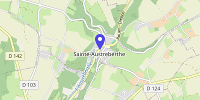 Carte OpenStreetMap — 614 rue André-Marie, Sainte-Austreberthe