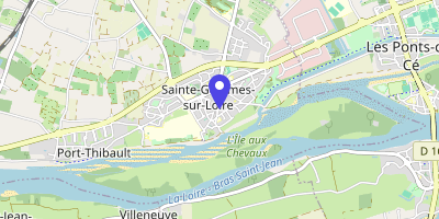 Carte OpenStreetMap — 2 place de la Mairie, Sainte-Gemmes-sur-Loire