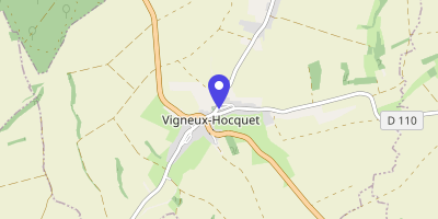 Carte OpenStreetMap — 2 rue des Écoles, Vigneux-Hocquet