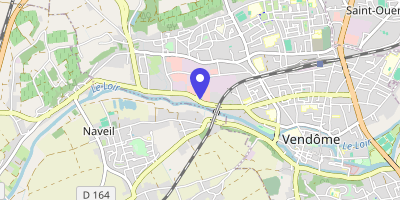 Carte OpenStreetMap — Parc Ronsard, Vendôme