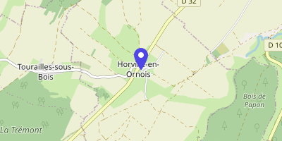 Carte OpenStreetMap — 3 bis Grande-Rue, Horville-en-Ornois