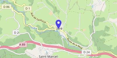 Carte OpenStreetMap — 211 rue des Jonquilles, Juré