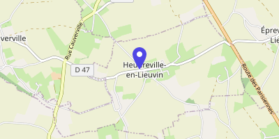 Carte OpenStreetMap — 1 Grande rue, Heudreville-en-Lieuvin