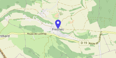 Carte OpenStreetMap — 10 rue de l'Église, Fresnes