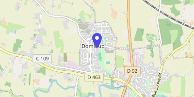 Carte OpenStreetMap — 1 Allée de l'Étang, Domloup