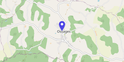 Carte OpenStreetMap — 75 route de Habas, Ossages