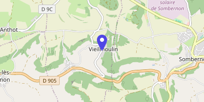 Carte OpenStreetMap — 7 rue Basse, Vieilmoulin