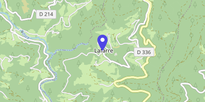 Carte OpenStreetMap — 70 le Village, Lafarre