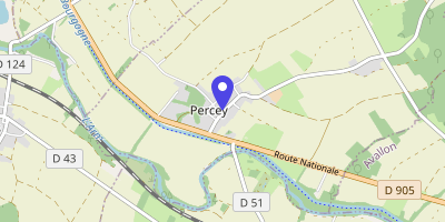 Carte OpenStreetMap — 15 rue Albert-Joly, Percey