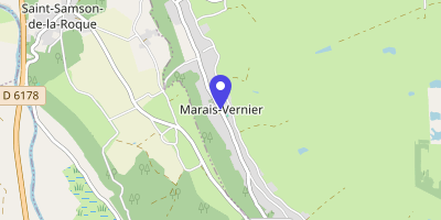 Carte OpenStreetMap — 87 quartier de l'Église, Marais-Vernier