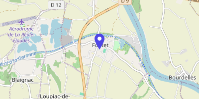 Carte OpenStreetMap — 87 rue de la Mairie, Fontet