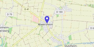 Carte OpenStreetMap — 21 route de Saverne, Wiwersheim