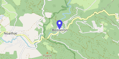 Carte OpenStreetMap — 1 rue du Fort, Boissezon