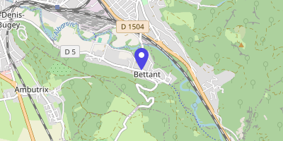 Carte OpenStreetMap — 15 route de Saint-Denis, Bettant
