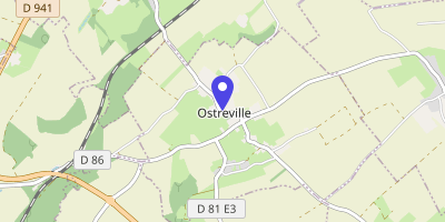 Carte OpenStreetMap — 30 rue de l'Église, Ostreville
