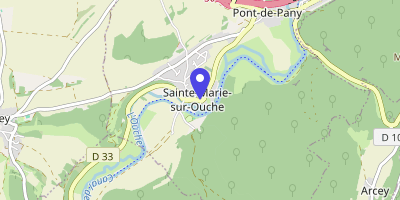 Carte OpenStreetMap — 115 Grande-Rue, Sainte-Marie-sur-Ouche