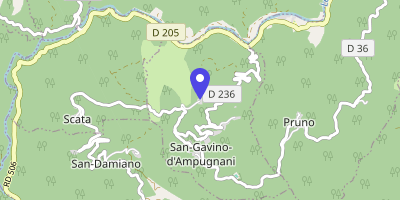 Carte OpenStreetMap — San-Gavino-d'Ampugnani