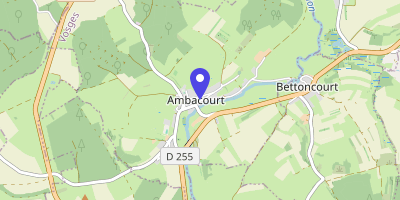 Carte OpenStreetMap — 15 rue de la Côte, Ambacourt